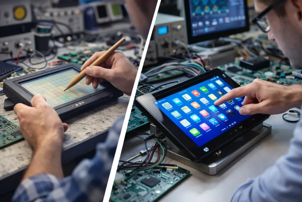 Touchscreen technology evolution in repair